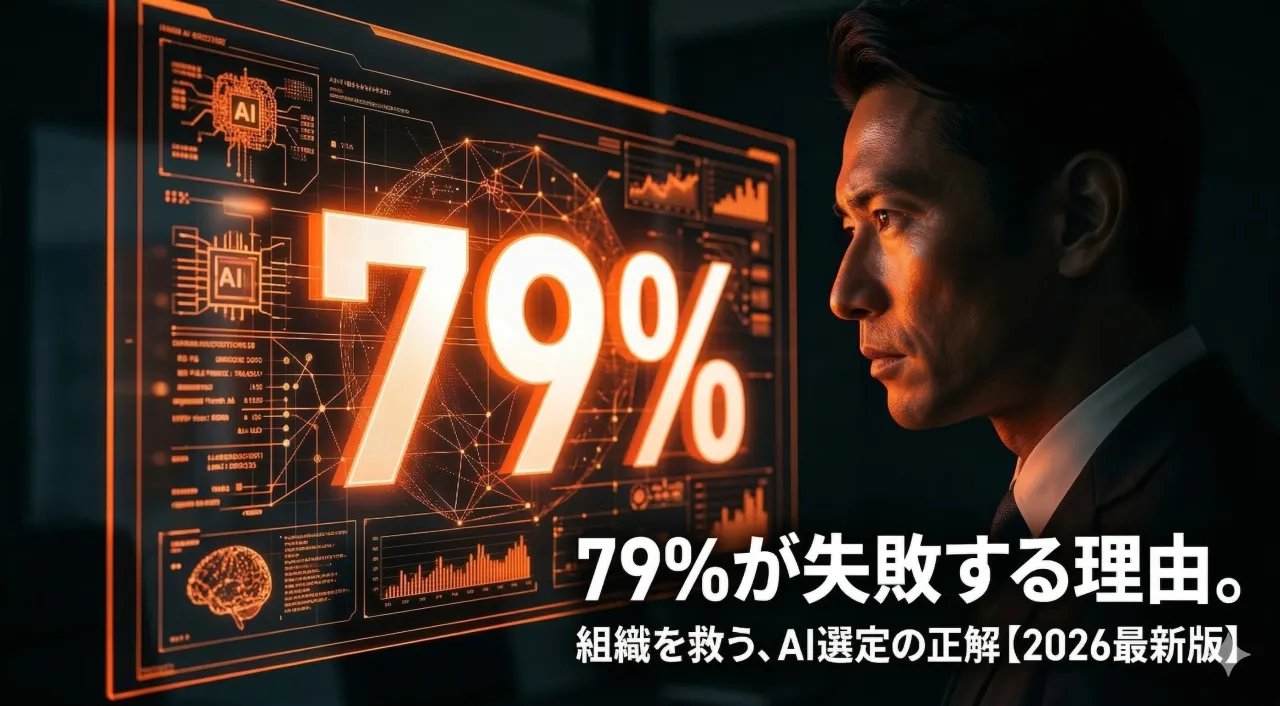 生成AIの選び方｜目的別チェックリストで失敗しない全手順【2026年最新】